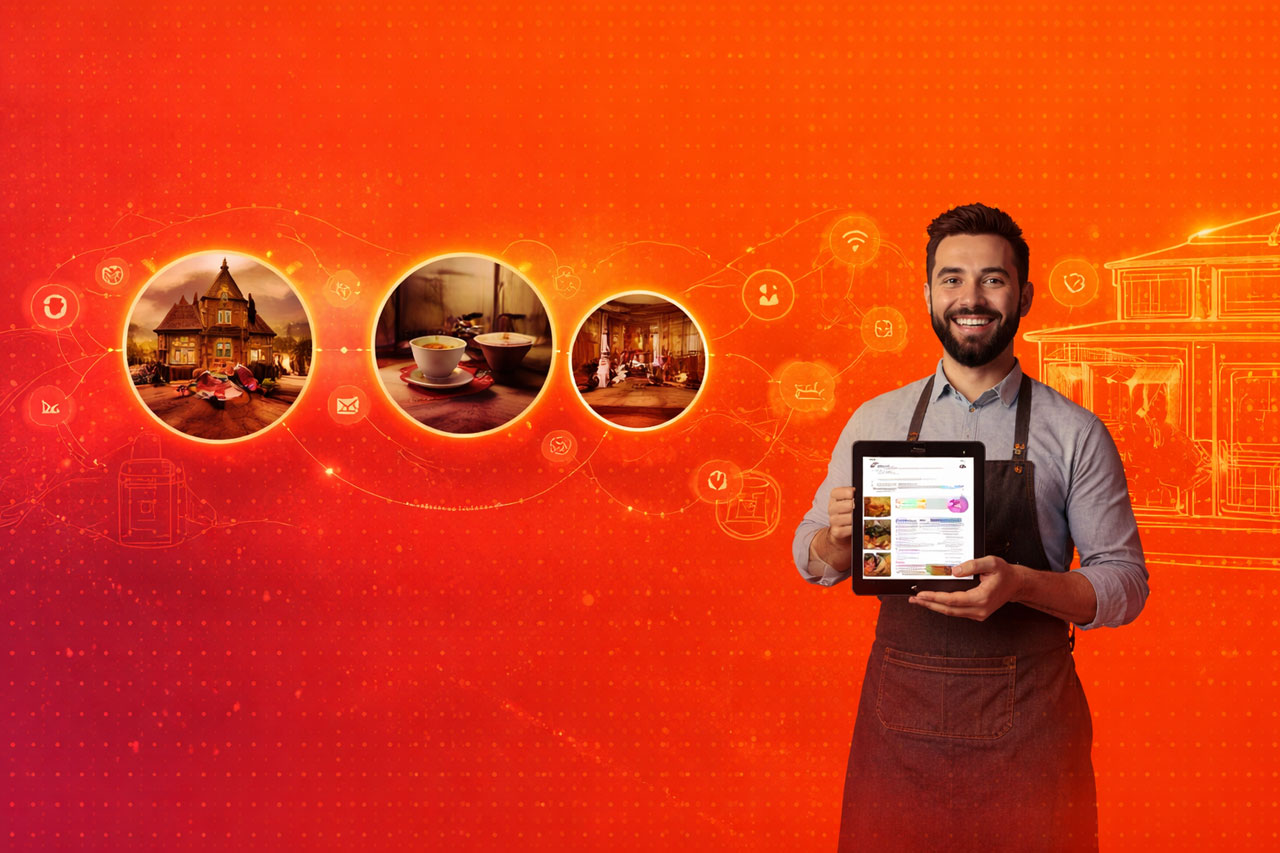 HandsApp hospitality platform visual